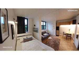 Joli T1 meublé Entièrement rénové Quartier du Quesne à Marcq-en-Baroeul