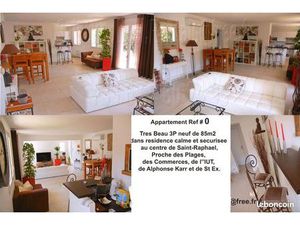SAINT RAPHAEL Centre - Magnifique 3P 85m2 avec jardin - Tout à pieds