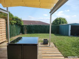 Appartement F3 rez-de-jardin
