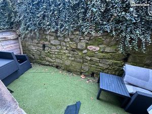 T2 meublé avec jardinet