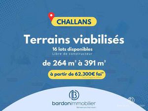 Vente Terrain à Challans (85300) : à vendre / 305m² Challans