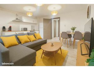 F2 meublé tout équipé – Parking  fibre – Yutz centre / proche Thionville