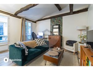 Appartement de 2 pièces de 43m2  traversant et au calme  au