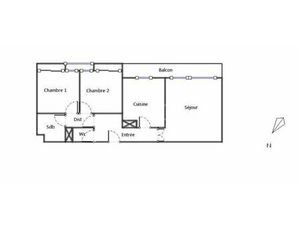 T3 67m² - Rue Antoine Lumière Lyon 8