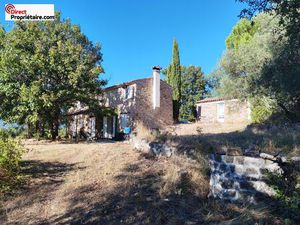 Bastide en pierre sur 8 hectares