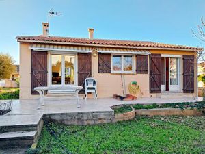 Maison plain pied avec garage et jardin piscinable