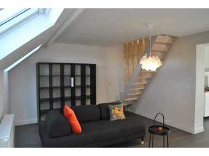 Duplex avec petite terrasse