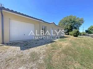 Maison contemporaine - 3 chambres - garage et jardin - 90m2