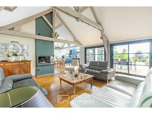 Splendide maison d'architecte avec vue exceptionnelle sur la campagne