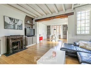 Maison de famille rénovée avec dépendances aménagées et jardin proche Senlis