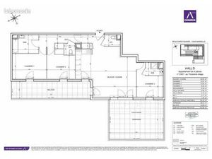 Appartement 4 pièces 92 m²