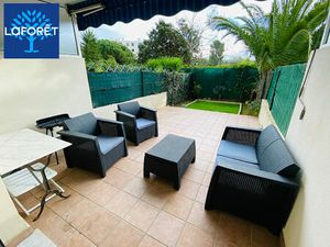CANNES Broussailles : Studio 30 m² avec 30 m² de Terrasse/Jardin