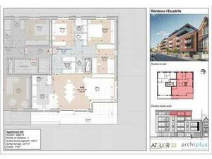 Penthouse trois chambres