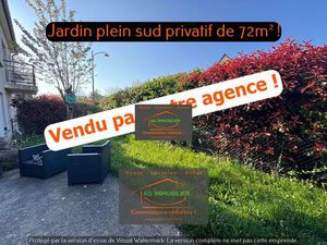 BRETEIL Maison/appartement de 79M² avec jardin privatif de 73m