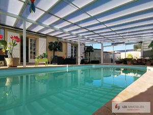 Maison Individuelle de Charme 4 faces Plain Pied avec Piscine