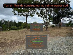 Terrain constructible Vezin Le Coquet 650 m2  libre de construct