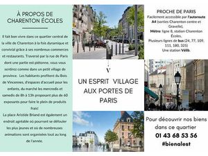 Local commercial Charenton Le Pont 3 pièces 42 m2