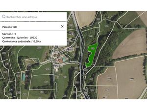 Terrains Querrien NON CONSTRUCTIBLES; Zone NATURELLE