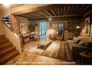 Maison de ville sur 3 niveaux –Fort potentiel