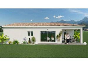 Terrain avec maison neuve à vendre