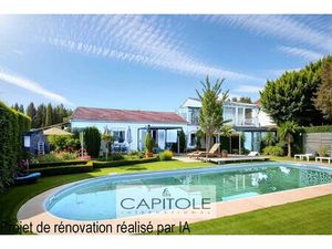 ANTIBES – 2 villas à vendre – Antibes – Bien à rénover – Au calme absolu