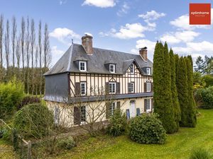 Demeure bourgeoise de caractère au cœur d’un écrin de verdure – Proche Bernay