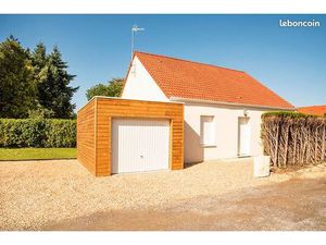 Pavillon avec terrasse jardin et garage