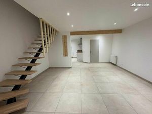 ? à louer – t3 neuf duplex 76m2 – balcon + parking + cave