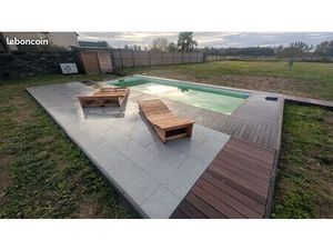 Maison meublée 4 chambres avec piscine et jaccuzi