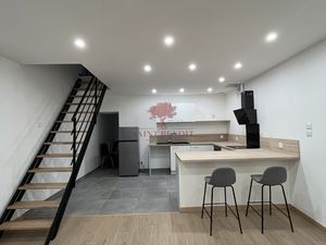 Maison F3 MEUBLEE avec garage  cour et terrasse