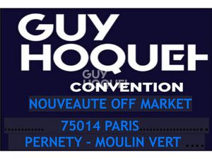 Appartement Paris 2/3 pièce(s) 39 m2 - 75014 - ALESIA - PERNETY