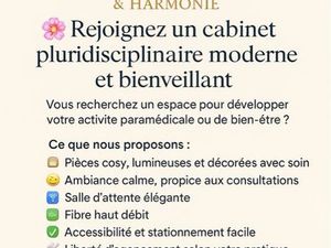 Box dans cabinet pluridisciplinaire