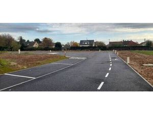 Terrain constructible viabilisé à vendre