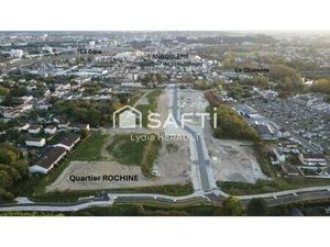 Terrain constructible viabilisé à vendre