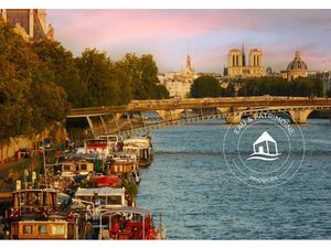 Vente péniche 4 pièces 80 m² à Paris 1er (75001)  670 000 €