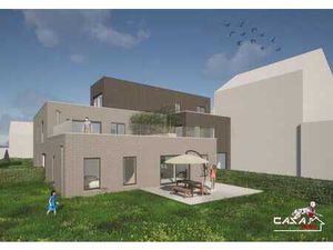 Terrain à bâtir avec permis d'urbanisme octroyé