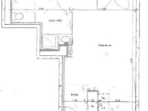 Location Appartement T1 à Saint-Herblain Tillay-Garotterie (44800) : à louer T1 / 35m² Sai