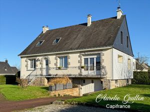 Maison familiale 135 m² – 5 chambres – Sous-sol complet – Terrain clos – Gourhel (3 min de