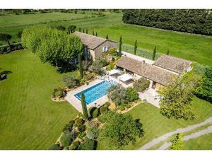 A Vendre Propriete Du XVIIIè Avec Vue Luberon Piscine Spa Oliveraie A Cheval-Blanc En...