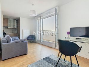 ISSY LES-MOULINEAUX - QUARTIER RODIN - Appartement Meublé - 1 pièce(s) 30 m2 avec balcon e