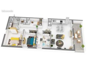 Appartement 4 pièces 83 m²