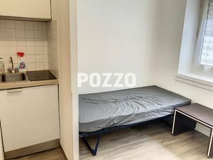 Location Meublé à l'année - Appartement 1 pièce(s) - 12 m² - - Granville