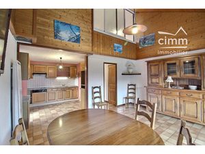 A VENDRE SALLANCHES (74700) - MAISON MITOYENNE 4 PIECES + JARDIN