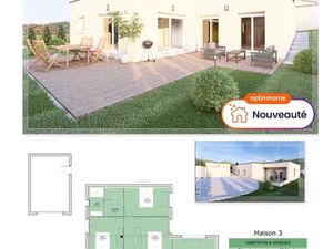 Terrain à vendre de 573m² à Pont-du-Château avec projet de construction