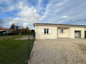 Granges sur Lot  maison de plain pied mitoyenne de 107 m² habitables avec un jardin de 885