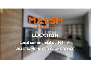 Location Local commercial 142m²