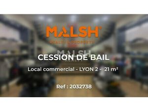Location Local commercial 21m²