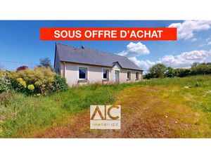 Maison de plain-pied 4 pièces  85m2  PLUDUAL (22290)