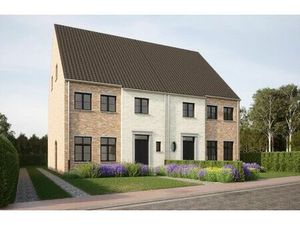 Twee ruime nieuwbouwwoningen in Lebbeke