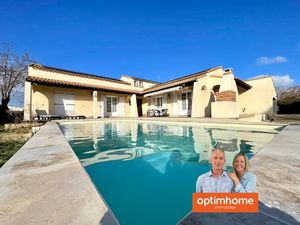 VILLA 5 PIÈCES DE PLAIN-PIED AVEC GARAGE ET PISCINE